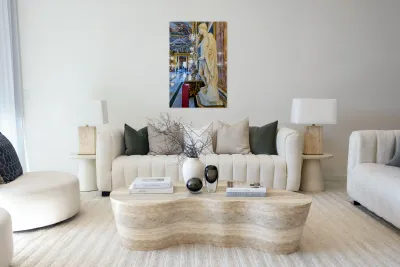 Visit Colonna Art Gallery located in Palazzo Colonna in Rome Reproduction