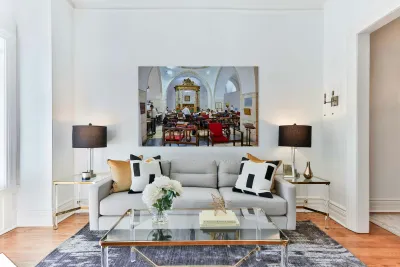 Four Sephardic synagogues in Jerusalem during prayer time Reproduction