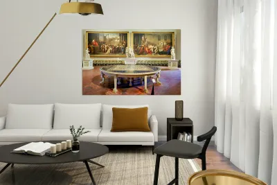 Art display at Museo di Capodimonte in Naples Campania Italy Reproduction