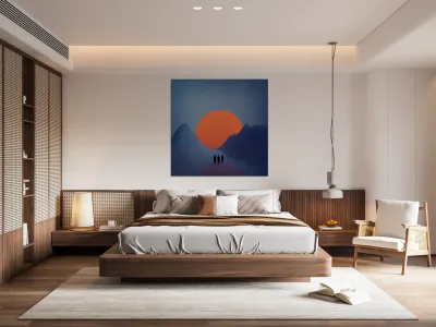 Beneath a Watching Sun Reproduction