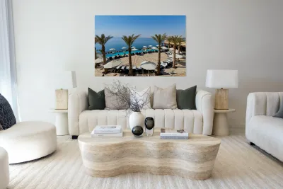 Visit Movenpick Resort at Dead Sea in Jordan for a day of relaxa Reproduction