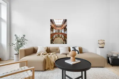 Nejjarine fondouk museum of wood arts and crafts in fez morocco Reproduction