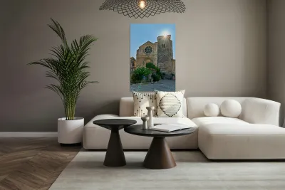 Gothic church of Santa Maria della Consolazione in Altomonte Cal Reproduction