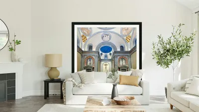 Visit to the basilica of san lorenzo in florence tuscany italy Reproduction