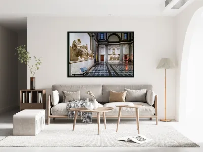 Visit to the medici chapels in florence tuscany italy Reproduction