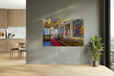 Exploring casa buonarroti in florence tuscany italy Reproduction