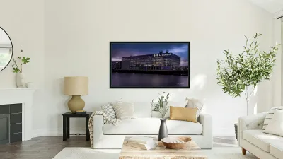 BBC SCOTLAND HEADQUARTERS AT PACIFIC QUAY IN GLASGOW Reproduction