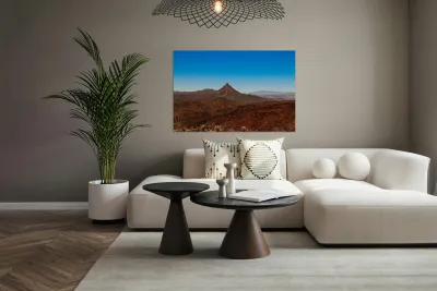 Artillery Peak Alamo Lake AZ Reproduction