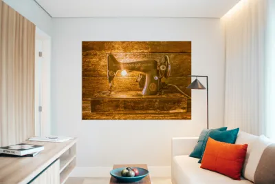 Vintage Sewing Machine Reproduction