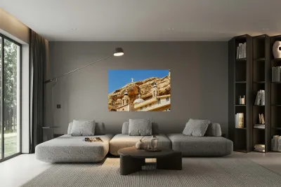 Visit to the convent of saint thecla in maaloula syria Reproduction