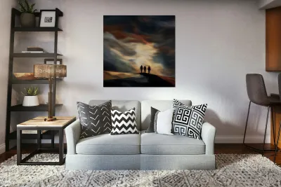 Ridge of Quiet Fire Reproduction