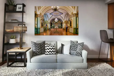 Explore nikolo bogoyavlenskiy morskoy sobor in st. petersburg Reproduction