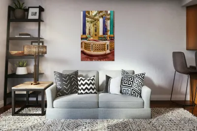 Visit to st. isaacs cathedral in st. petersburg Reproduction