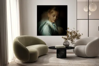 Portrait of a Passing Moment Reproduction