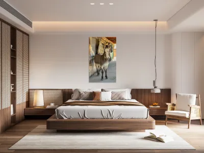 Oliver with “winter chops” Reproduction