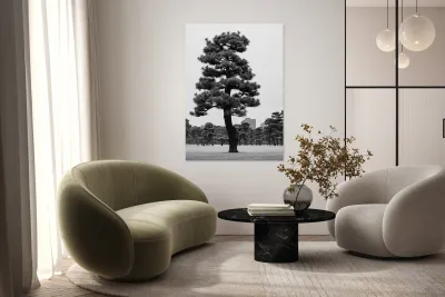 Japanese Black Pine Tree Reproduction