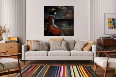 Stillness in Scarlet Reproduction