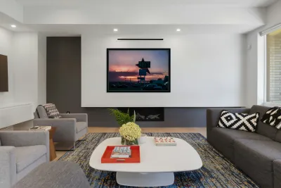 Neon Dreams on the Mother Road Reproduction