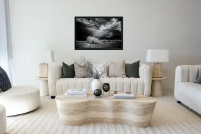 Divine Light   Wyoming Storm Theater Reproduction