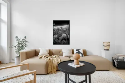 Where the Clouds Lay Their Hands Reproduction