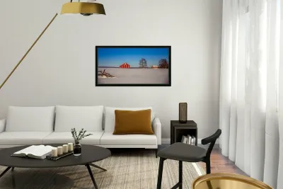 Red Barn Blue Silence Reproduction