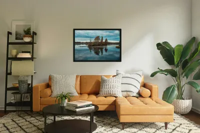 Autumns Perfect Mirror Reproduction