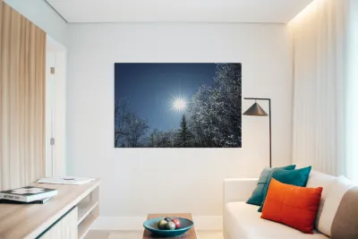 Winter Sunburst Reproduction