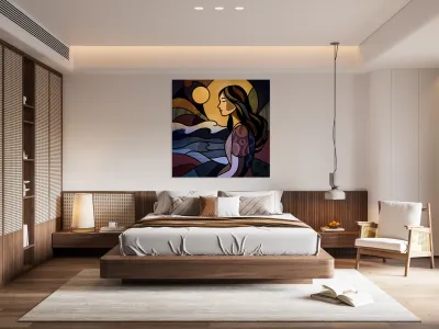 Painted Stillness Reproduction