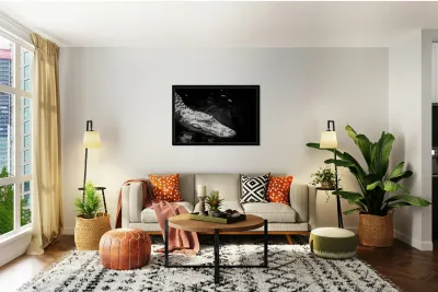 Old Eyes Dark Water Reproduction