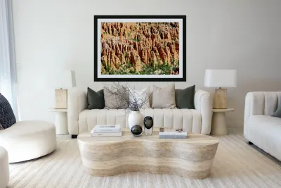 Views of bryce canyon from bryce point in national park usa Reproduction