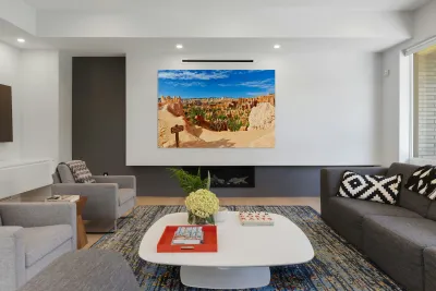 Explore queens garden in bryce canyon national park usa Reproduction