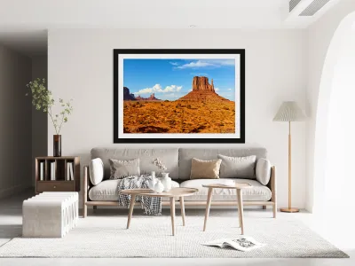 Explore monument valley in the usa national park Reproduction