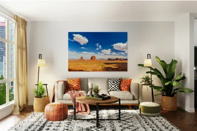 Exploring monument valley in the united states national park Reproduction