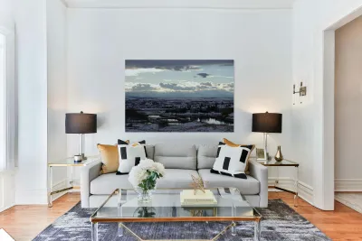 Front Range from Northwest Calgary Reproduction