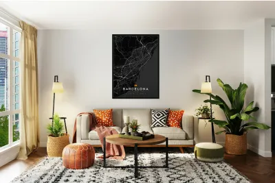 Barcelona 39x55Inches 6 Reproduction