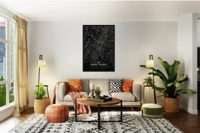 NEWYORK 34x50Inches 6 Reproduction