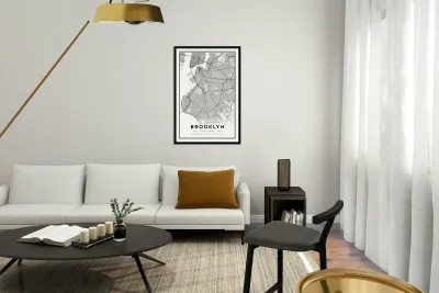 Brooklyn portrait 2 3 Reproduction