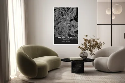 portrait 2 3 mexico city Reproduction