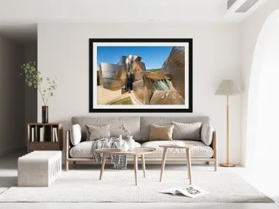 Exploration of the guggenheim museum in bilbao spain Reproduction