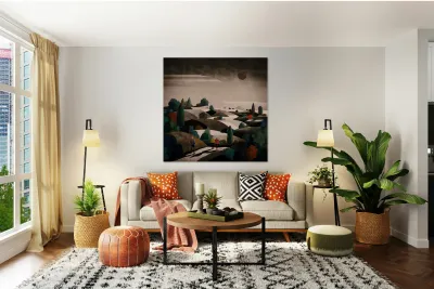 A Quiet Walk Reproduction