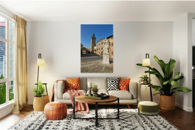 Visit to Palazzo dei Priori in Arezzo Tuscany Italy Reproduction