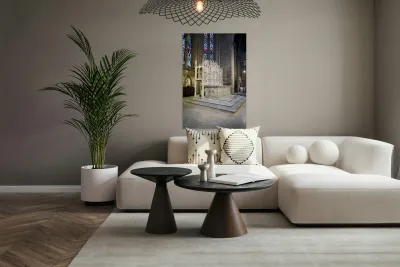 Cathedral of saints peter and donatus in arezzo tuscany italy Reproduction