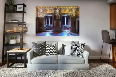 Visit to vasari home museum in arezzo tuscany italy Reproduction