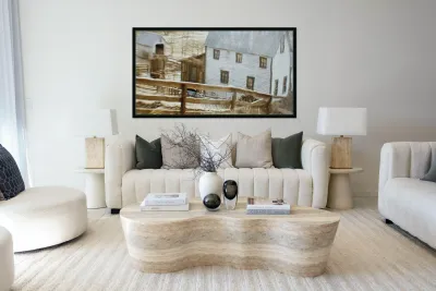 Historic House from 1800s  Reproduction