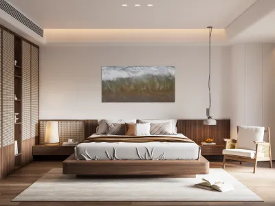 Green Florets 48.24 Reproduction