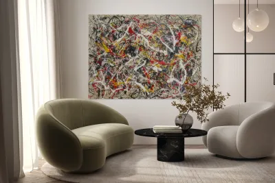 Jackson Pollock 1 Reproduction