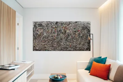 Jackson Pollock 2 Reproduction