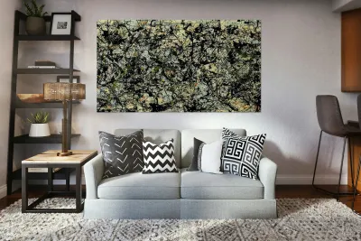 Jackson Pollock 9 Reproduction