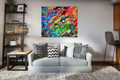 Jackson Pollock 12 Reproduction