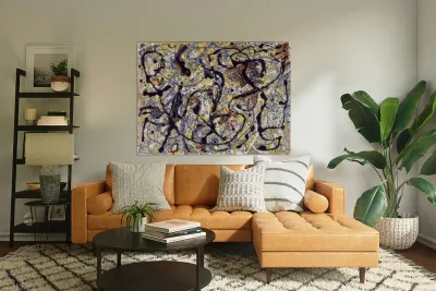 Jackson Pollock 14 Reproduction